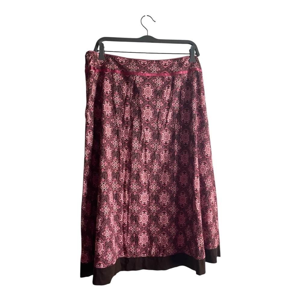 SOLD Linden Hill Women’s Size 14 Midi A-line Skirt - Picture 2 of 11